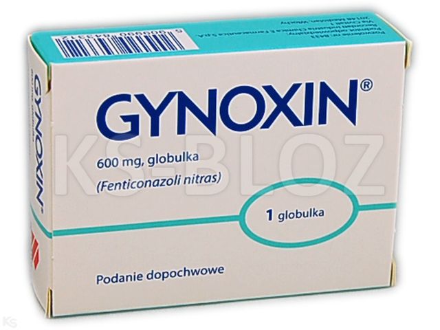 Gynoxin Uno interakcje ulotka kapsułka dopochwowa miękka 600 mg 1 kaps. | blister