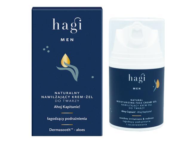 Hagi Ahoj Kapitanie Krem-żel do twarzy naturalny nawilżający interakcje ulotka krem - 50 ml