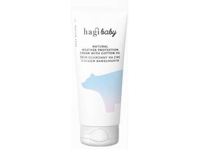 Hagi Baby Krem naturalny ochronny na zimę z olejem bawełnianym interakcje ulotka krem  50 ml