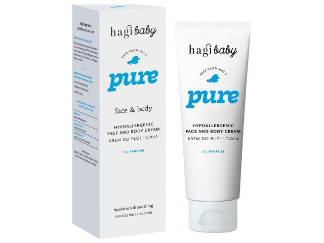 Hagi Baby Pure Face & Body Krem do buzi i ciała hipoalergiczny from day one interakcje ulotka krem - 75 ml