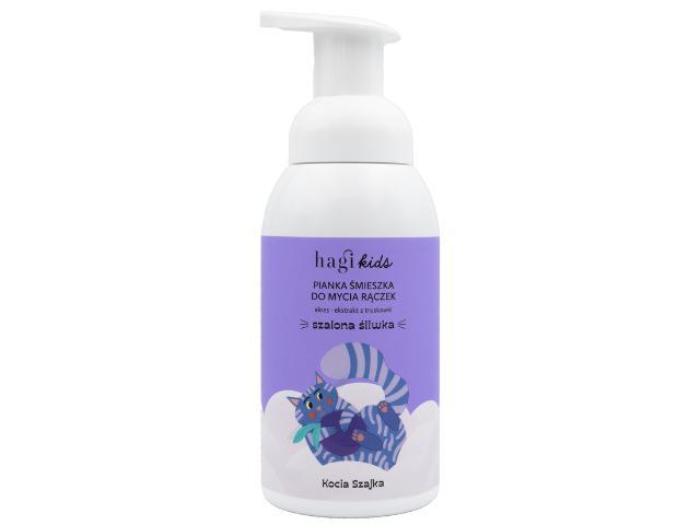 Hagi Kids Kocia Szajka Śmieszka Pianka do mycia rączek szalona śliwka interakcje ulotka pianka - 300 ml