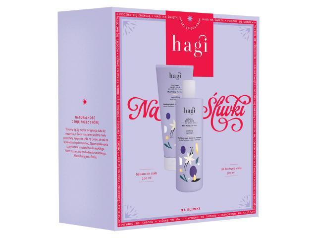 Hagi Na Śliwki Zestaw Balsam do ciała + Żel do mycia ciała interakcje ulotka zestaw - 200 ml + 300 ml
