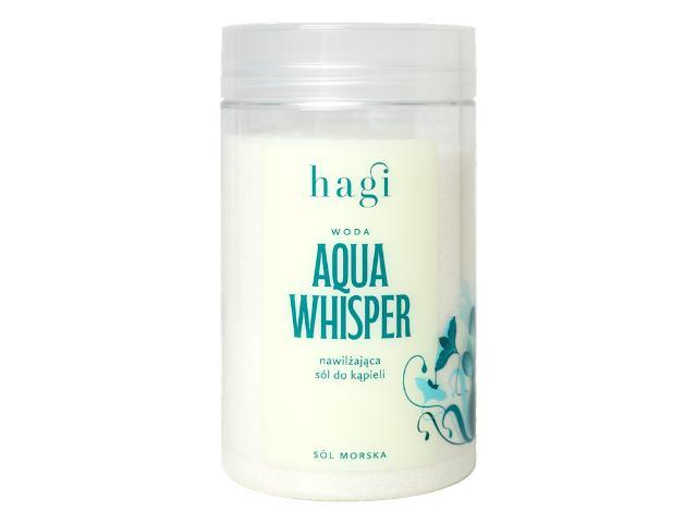 Hagi Woda Aqua Whisper Sól do kąpieli nawilżająca morska interakcje ulotka sól do kąpieli - 480 g