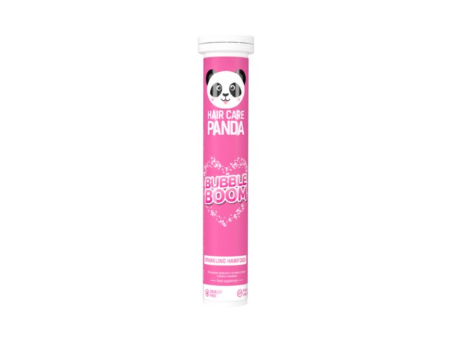 Hair Care Panda Bubble Boom interakcje ulotka tabletki musujące - 20 tabl.