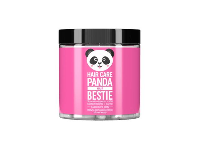 Hair Care Panda Hair Bestie interakcje ulotka kapsułki - 60 kaps.