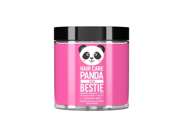 Hair Care Panda Hair Bestie interakcje ulotka kapsułki  60 kaps.