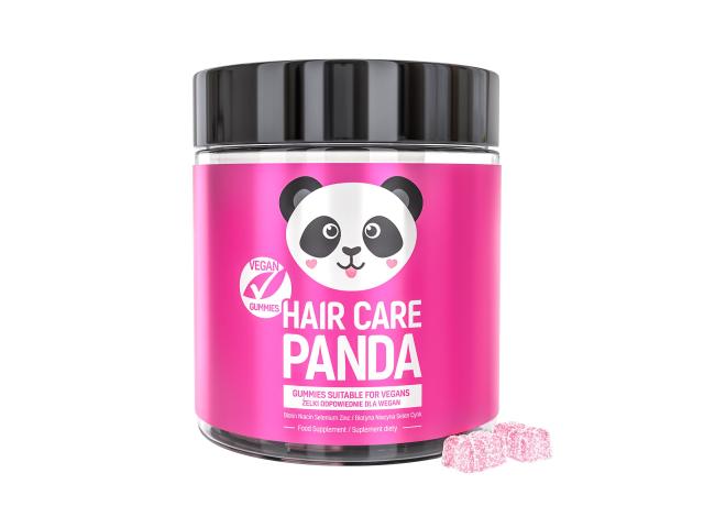 Hair Care Panda interakcje ulotka żelki  30 szt.