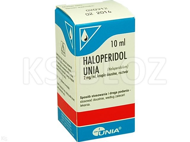 Haloperidol Unia interakcje ulotka krople doustne, roztwór 2 mg/ml 10 ml