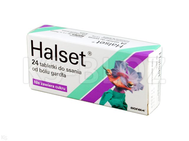 Halset interakcje ulotka tabletki do ssania 1,5 mg 24 tabl. | 2 blist.po 12 szt.