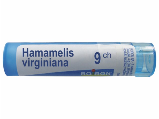 Hamamelis Virginiana 9 CH interakcje ulotka granulki  4 g