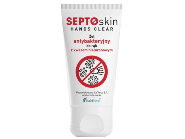 Hands Clear Żel do rąk antybakteryjny interakcje ulotka żel  50 ml