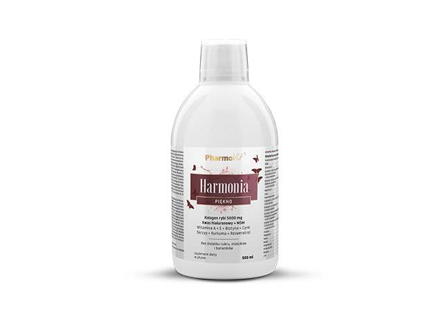Harmonia Piękno Pharmovit interakcje ulotka płyn - 500 ml