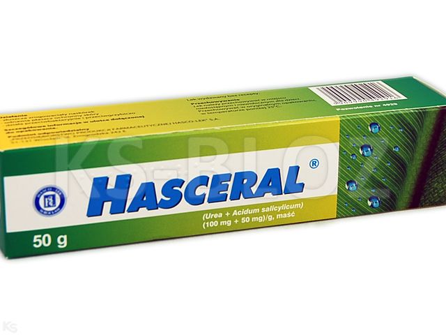 Hasceral interakcje ulotka maść (100mg+50mg)/g 50 g