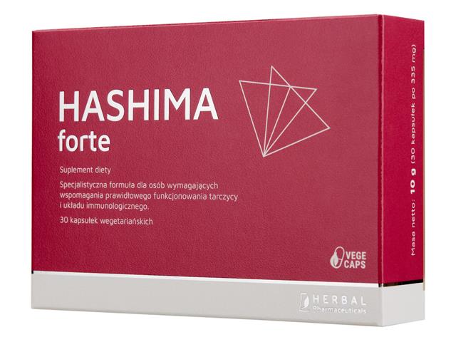 Hashima Forte interakcje ulotka kapsułki  30 kaps. | blister