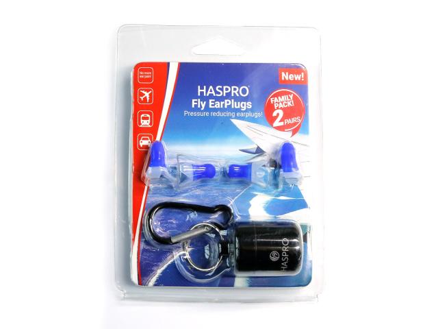 Haspro Fly Earplugs Family Pack Zatyczki do uszu interakcje ulotka zatyczki  4 szt. (2 pary)