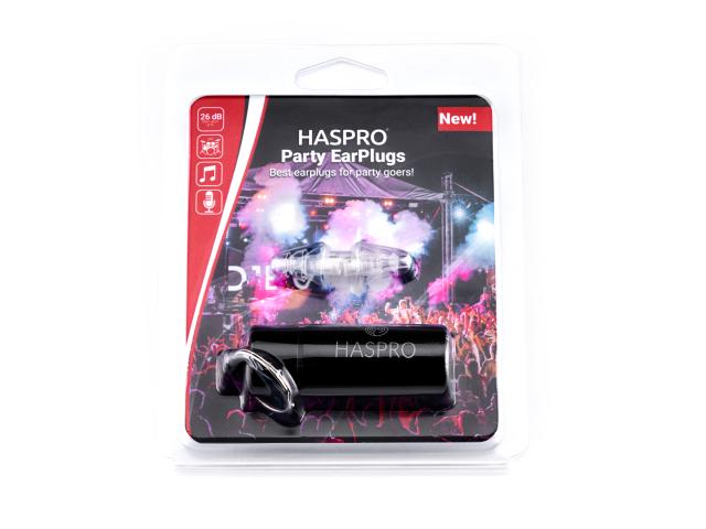 Haspro Party Earplugs Zatyczki do uszu interakcje ulotka zatyczki  2 szt. (para)