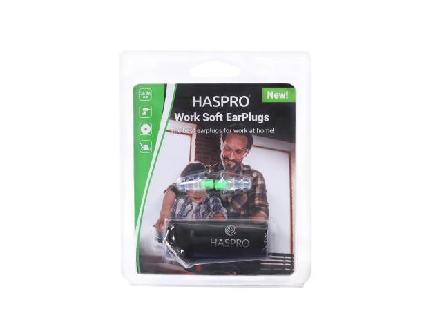 Haspro Work Soft Earplugs Zatyczki do uszu interakcje ulotka zatyczki  2 szt. (para)