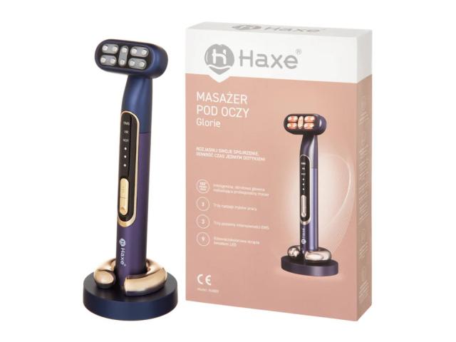 Haxe Glorie Masażer pod oczy MODEL HX805 interakcje ulotka urządzenie - 1 szt.