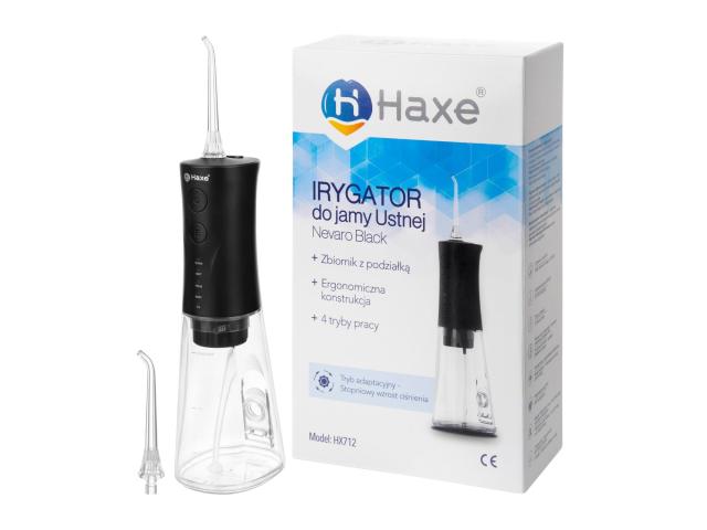 Haxe Nevaro Black Irygator przenośny HX712 interakcje ulotka irygator - 1 szt.