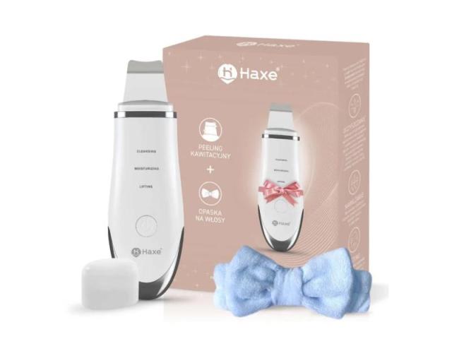 Haxe Peeling kawitacyjny HX802 z opaską na włosy interakcje ulotka urządzenie  1 szt.