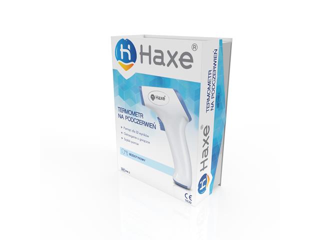 Haxe Termometr bezdotykowy na podczerwień HW-2 interakcje ulotka urządzenie - 1 szt.