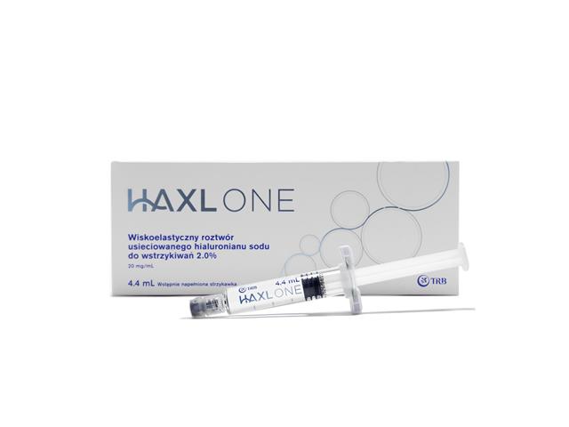 Haxl One 2% interakcje ulotka roztwór do wstrzykiwań  4.4 ml