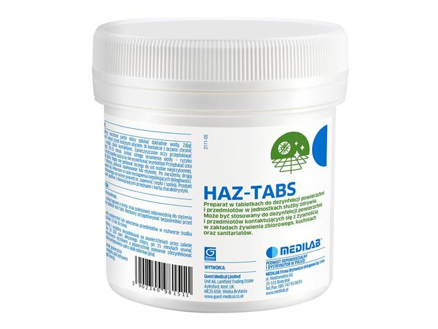 Haz-Tabs interakcje ulotka tabletki rozpuszczalne - 100 tabl.