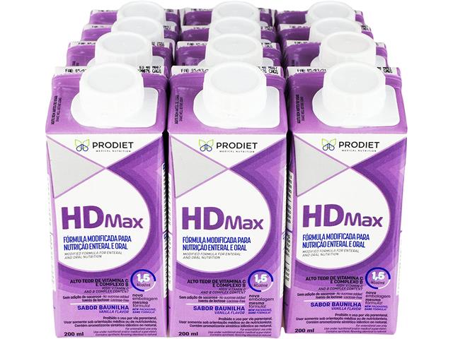 HD Max (o smaku waniliowym) interakcje ulotka płyn doustny - 12 szt. po 200 ml