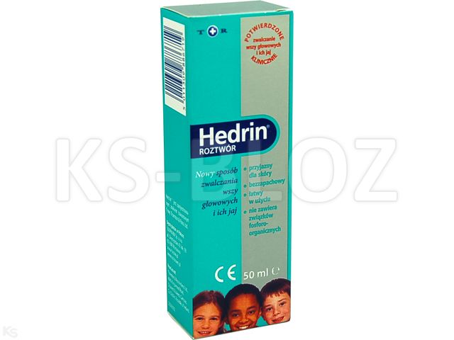 Hedrin interakcje ulotka płyn  50 ml