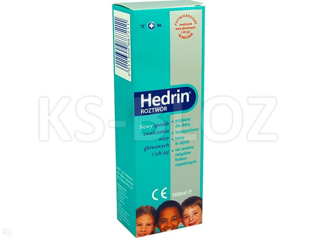 Hedrin interakcje ulotka płyn - 100 ml