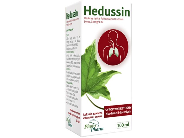 Hedussin interakcje ulotka syrop 33 mg/4ml 100 ml (but.)