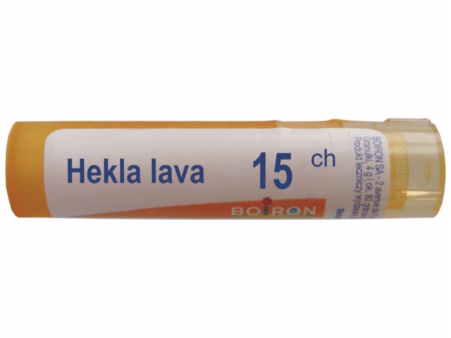Hekla Lava 15 CH interakcje ulotka granulki  4 g
