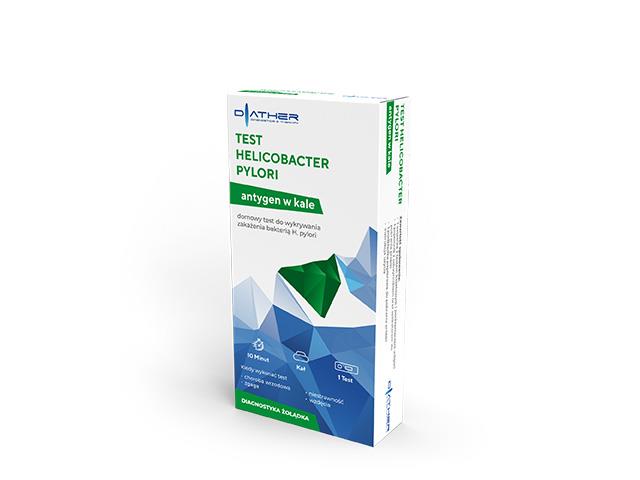 Helicobakter Pylori Test antygen w kale interakcje ulotka test - 1 szt.