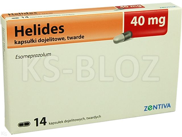 Helides interakcje ulotka kapsułki dojelitowe twarde 40 mg 14 kaps.