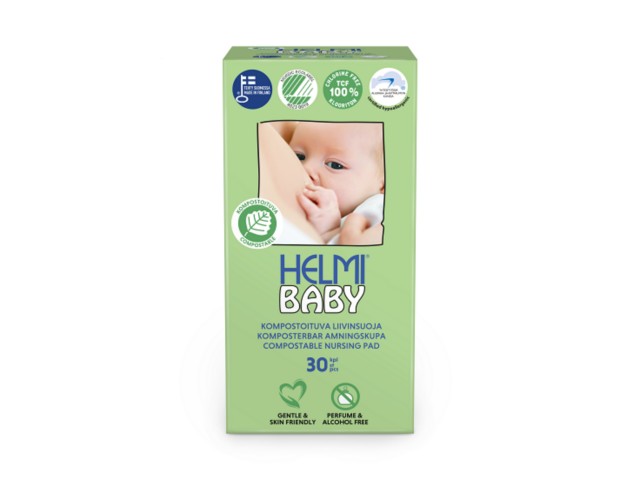 Helmi Baby Eko Wkładki laktacyjne interakcje ulotka wkładka laktacyjna  30 szt.