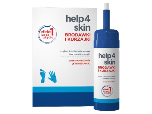 Help4Skin kurzajki i brodawki interakcje ulotka preparat punktowy - 50 ml