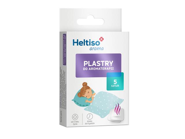 Heltiso Aroma Plastry do aromaterapii interakcje ulotka plaster  5 szt.