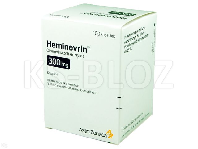 Heminevrin interakcje ulotka kapsułki 300 mg 