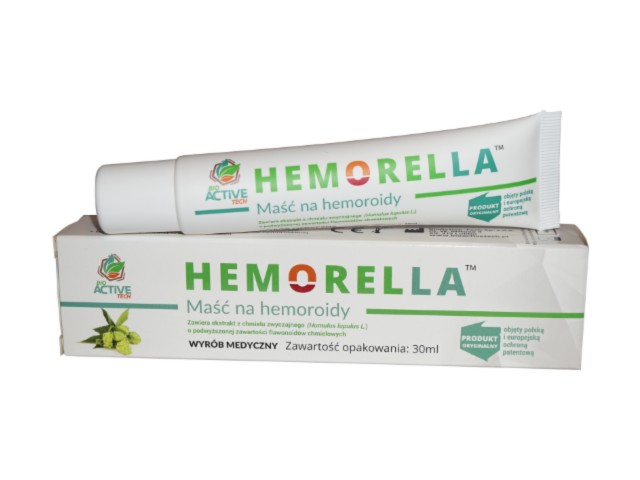 Hemorella Maść na hemoroidy interakcje ulotka  - 30 ml