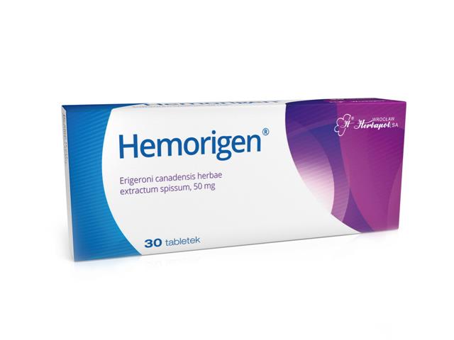 Hemorigen interakcje ulotka tabletki 50 mg 30 tabl. (3 blist. po 10 tabl.)