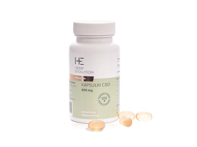 Hemp Evolution Premium interakcje ulotka kapsułki - 60 kaps.
