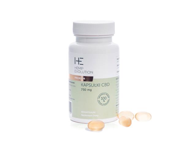 Hemp Evolution Premium interakcje ulotka kapsułki - 60 kaps.