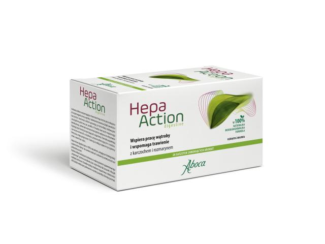 Hepa Action Digestive interakcje ulotka herbata  20 sasz.