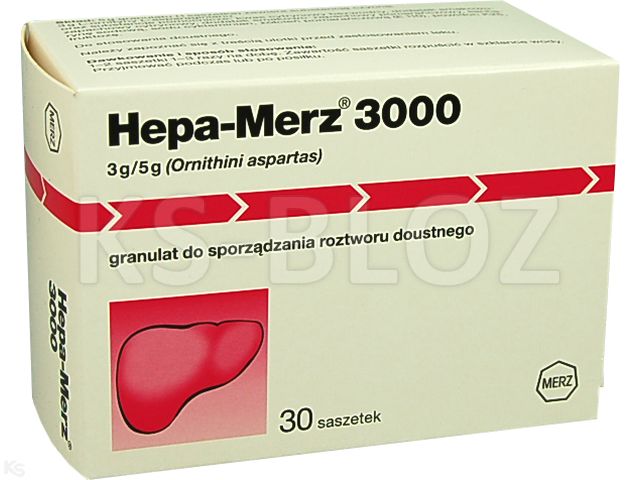 Hepa-Merz 3000 interakcje ulotka granulat do sporządzania roztworu doustnego 3 g/5g gran. 