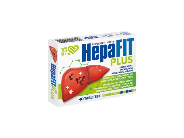 Hepafit Plus interakcje ulotka tabletki  40 tabl.