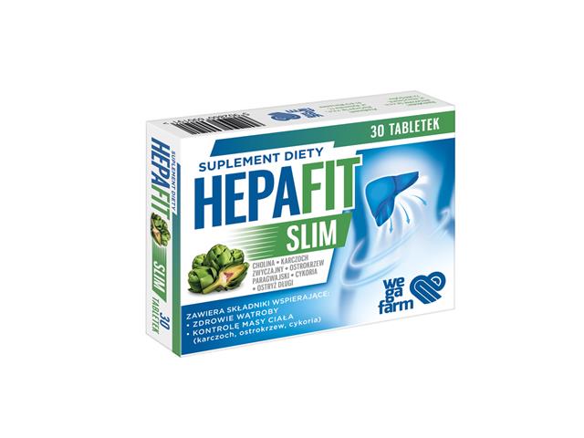 Hepafit Slim interakcje ulotka tabletki  30 szt.