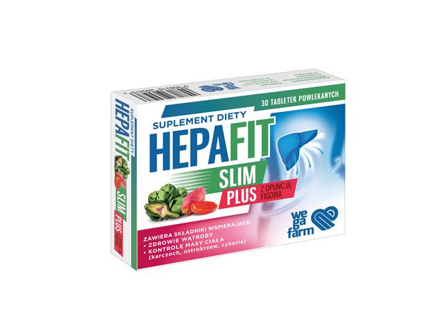 Hepafit Slim Plus interakcje ulotka tabletki powlekane  30 tabl.