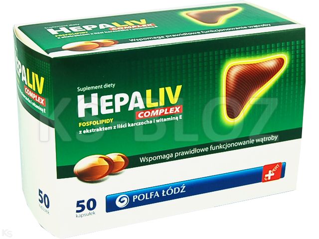 Hepaliv Complex interakcje ulotka kapsułki - 50 kaps.