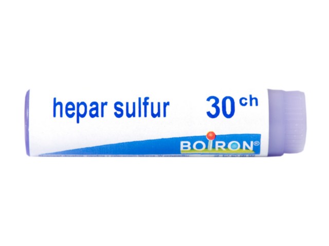 Hepar Sulfur 30 CH interakcje ulotka granulki w pojemniku jednodawkowym - 1 g