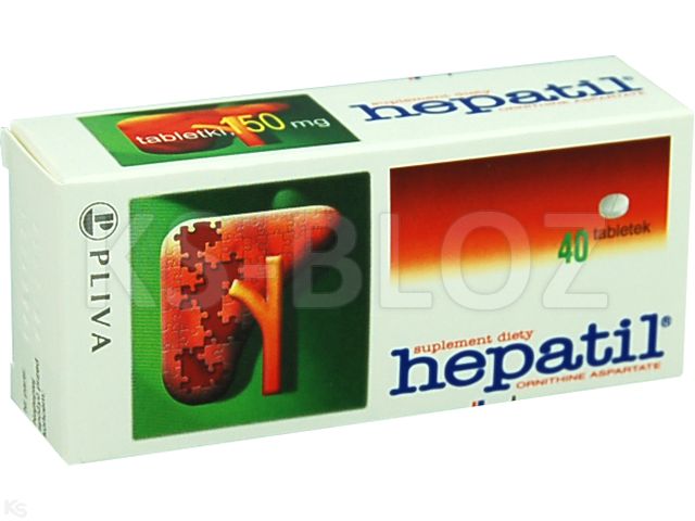 Hepatil interakcje ulotka tabletki 150 mg 40 tabl.